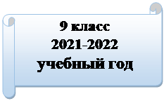 Горизонтальный свиток: 9 класс
2021-2022
учебный год
