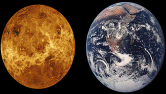 Земля и Венера