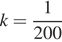 k = в подстановке от до frac1200