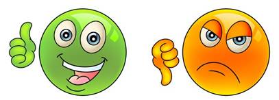 smiley-face-like-unlike-thumbs-260nw-141836353