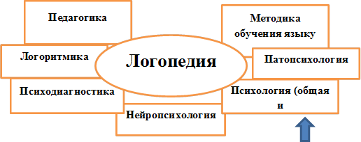 Педагогика,Методика обучения языку,Логоритмика,Патопсихология,Нейропсихология,Психодиагностика,Психология (общая и ,Логопедия