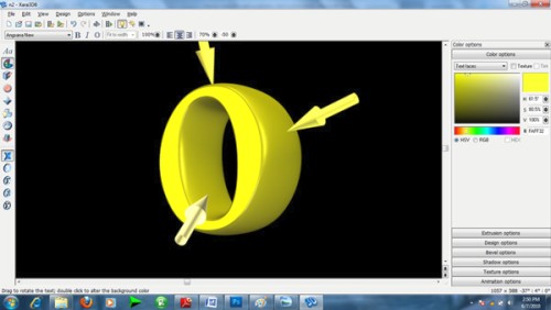 Создание красочного текстового 3d эффекта в Фотошоп