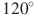 120^{\circ}