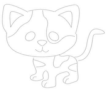 Зачарованный мир: Раскраски - обводилки с домашними животными