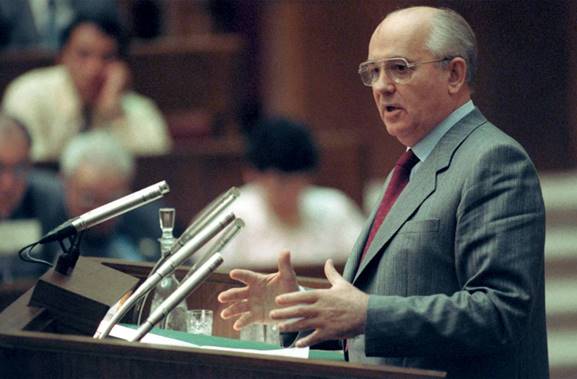 Президент СССР Михаил Горбачев, 1991 год Александр Чумичев/ТАСС