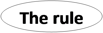 Oval: The rule