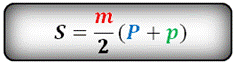 Формула площади боковой поверхности правильной усеченной пирамиды