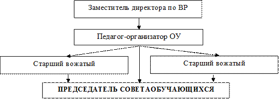 ПРЕДСЕДАТЕЛЬ СОВЕТА ОБУЧАЮЩИХСЯ,Педагог-организатор ОУ,Заместитель директора по ВР,Старший вожатый ,Старший вожатый 