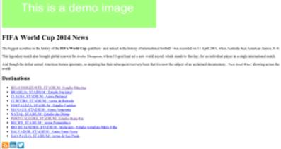 HTML page having title, heading etc example