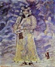Михаил Врубель. «Снегурочка», 1895 год, Рязанский государственный областной художественный музей им. И.П. Пожалостина © Public Domain