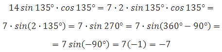 Sin 14 cos 14. Синус 135. Cos 135 градусов.