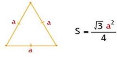 Площадь равностороннего треугольника — Студопедия