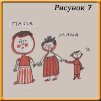 Расшифровка детского рисунка моя семья 4 года