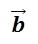 b ⃗

