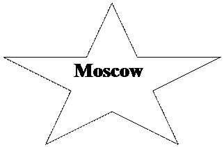 5-конечная звезда: Moscow