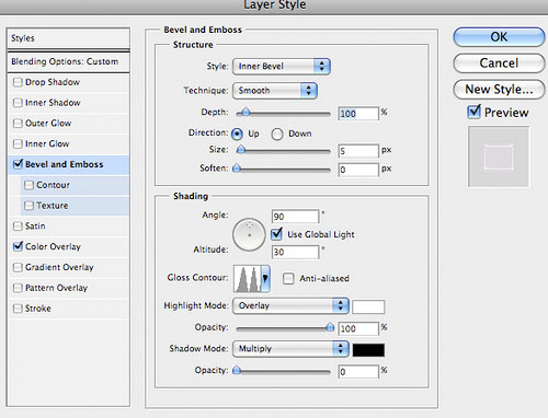 layer style