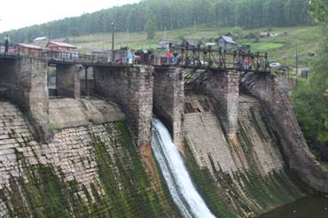 Плотина. Урочище Пороги. Челябинская область