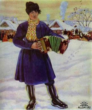 Борис Кустодиев Масленица1916.jpg