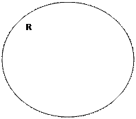 Овал: R