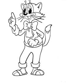 Image result for раскраска кот леопольд