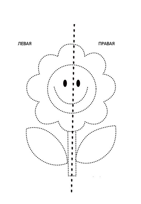 Рисунки для развития обоих полушарий для детей