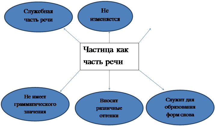 Частицы выполняют 2 функции