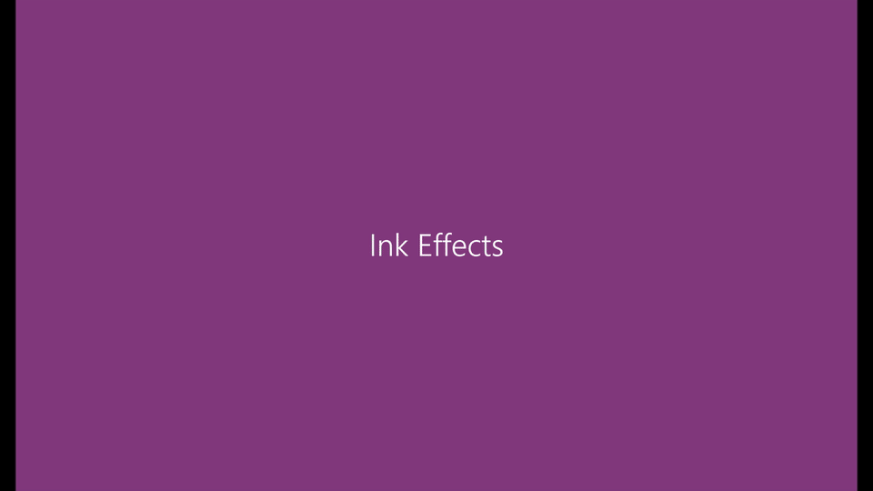 OneNote Ink Effects для Windows
