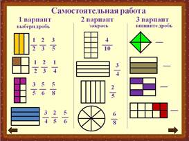 Обыкновенные дроби