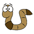 дождевой червь клипарт png | PNGWing