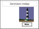 Добавление текста в Надпись на слайде