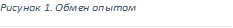 Рисунок 2. Обмен опытом