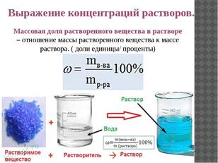 Презентация "Растворы (11 класс)" - скачать бесплатно