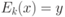 E_k(x)=y