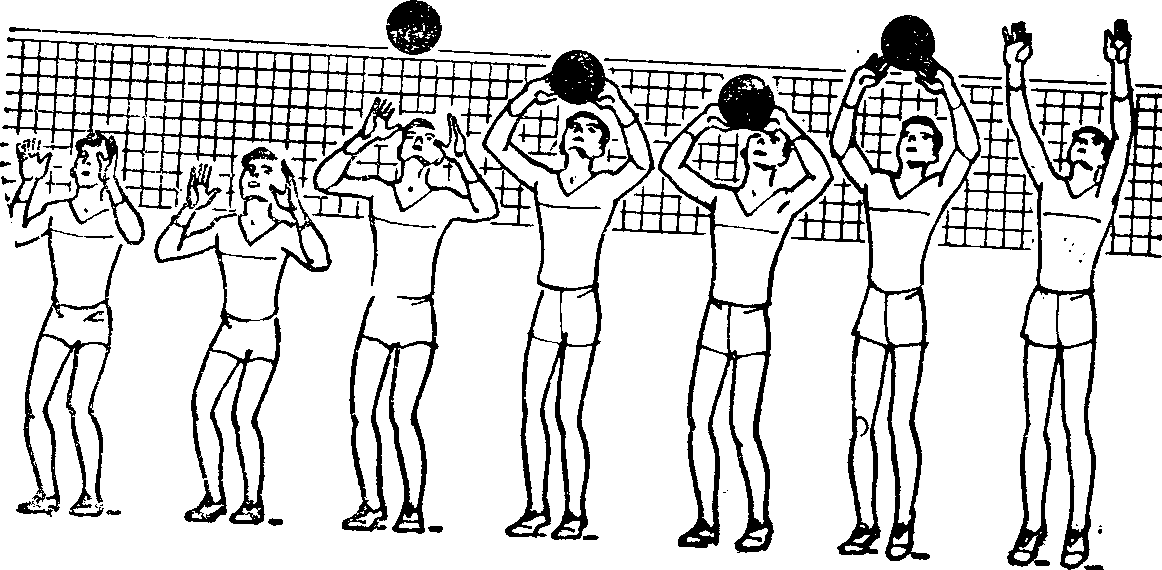 Конспект занятия по волейболу