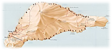 Карта острова Пасха