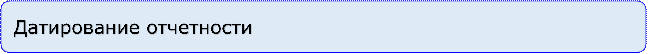 Датирование отчетности