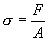 Definitions of Stress, Strain and Youngs Modulus