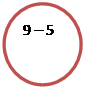 Блок-схема: узел: 9 – 5 