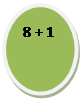 Блок-схема: узел: 8 + 1 
