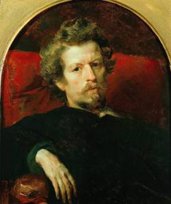 Карл Павлович Брюллов (1832-1898), русский художник, живописец, рисовальщик, акварелист, монументалист. Автопортрет (1848 г.)
