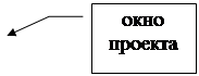 Выноска 3: окно проекта