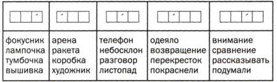 Построй схемы к словам мост