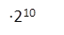 ∙210