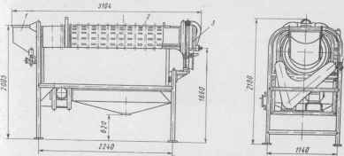 Ð Ð¸Ñ. 58. Ð Ñ‹Ð±Ð¾Ð¾Ñ‡Ð¸ÑÑ‚Ð¸Ñ‚ÐµÐ»ÑŒÐ½Ð°Ñ Ð¼Ð°ÑˆÐ¸Ð½Ð° (Ñ‡ÐµÑˆÑƒÐµÐ¾Ñ‡Ð¸ÑÑ‚Ð¸Ñ‚ÐµÐ»ÑŒÐ½Ñ‹Ð¹ Ð±Ð°Ñ€Ð°Ð±Ð°Ð½)