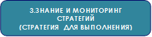 3.ЗНАНИЕ И МОНИТОРИНГ  СТРАТЕГИЙ
(СТРАТЕГИЯ  ДЛЯ ВЫПОЛНЕНИЯ)
