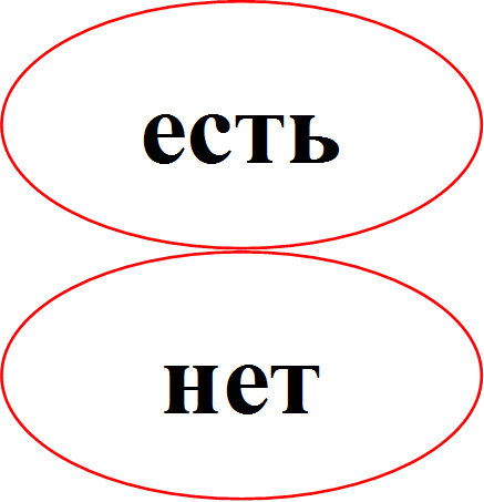 есть  ,нет 