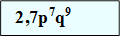  2,7р7q9