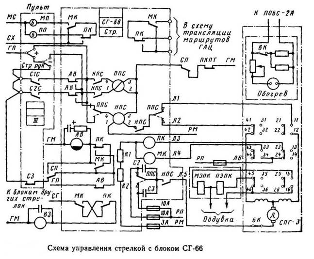 Двухпроводная схема смены направления