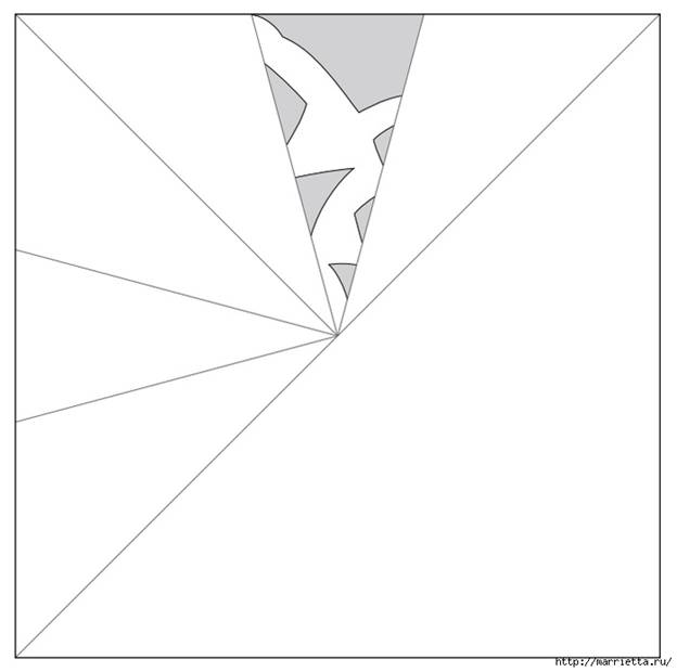 шаблоны снежинок из бумаги (9) (700x696, 60Kb)