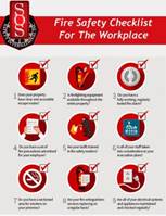 Fire safety checklist for the workplace